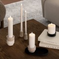 Świeca na baterie z ruchomym płomieniem, walec Led, 5,8x15, Ivory - Uyuni