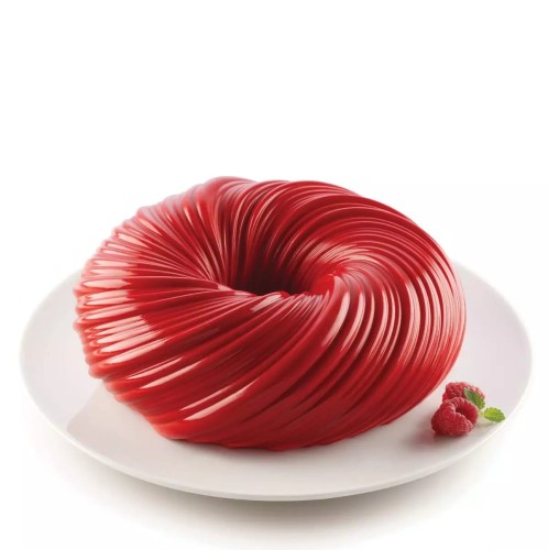 Forma do ciast silikonowa Intreccio Ø21 cm - Silikomart