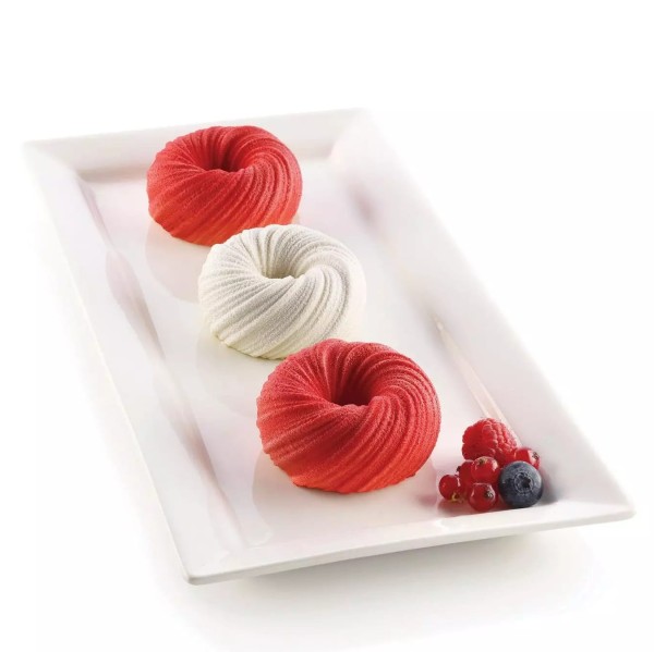 Silikonowa forma do babeczek Mini Intreccio - Silikomart