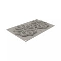 Dekoracyjna forma silikonowa 3D na wierzch ciasta w kształcie kwiatu Bliss - Silikomart