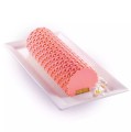 Mata do tortu musowego Magic Buche 3D, silikonowa - Silikomart