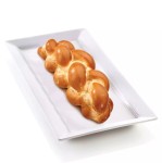 Forma do chałki silikonowa 28,8 x 15,6 cm, warkocz - Silikomart