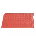 Mata do pieczenia makaroników silikonowa 30x40 cm Ø3,5 cm, 48 oznaczeń - Silikomart