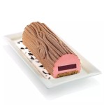 Silikonowa mata strukturalna do tortów musowych i ciast podłużnych Magic Wood - Silikomart