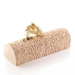 Mata silikonowa strukturalna do tortów musowych i ciast podłużnych Coffee - Silikomart