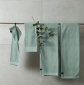 Ręczniki 30x50 Lina Aqua z lnu i bawełny, 3-pak - Himla