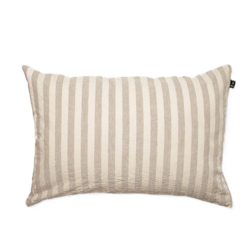 Poszewka na poduszkę w paski Riviera Sand 40x60 - Himla