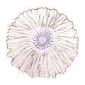 Duża misa szklana różowa Mariko - Bloomingville