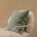 Lniana poszewka dekoracyjna 60x60 Sunshine Sage zielona - Himla