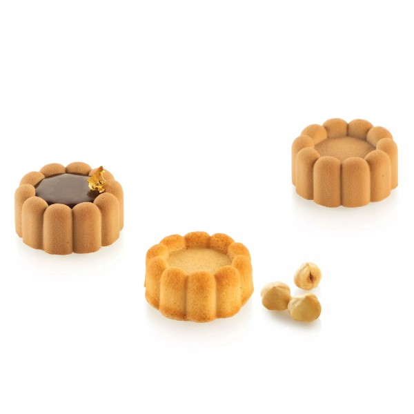 Forma silikonowa na monoporcje Charlotte Ø3,8 - Silikomart