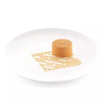 Szablon cukierniczy do dekoracji deserów i talerzy Linea - Silikomart