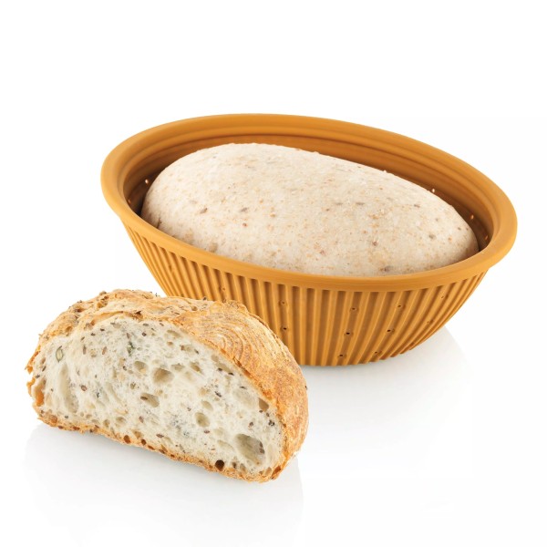 Koszyk do wyrastania chleba i ciasta silikonowy z perforacją Cestino Felix - Silikomart