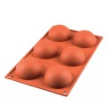 Forma silikonowa do monoporcji półkula Half sphere Ø7 cm - Silikomart