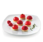 Forma silikonowa do monoporcji i wkładów do deserów półkula Half sphere Ø4 cm - Silikomart