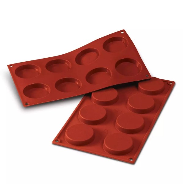 Forma silikonowa do ciasteczek florentynki i dekoracji Fiorentine Ø6 cm - Silikomart