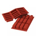 Forma silikonowa do monoporcji podłużnych Mini Cake - Silikomart