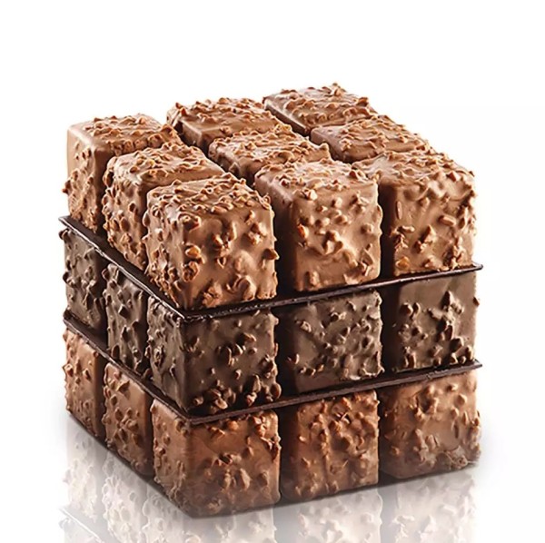 Forma silikonowa do monoporcji kwadratowych i wkładów Cube 2,4x2,4 cm - Silikomart