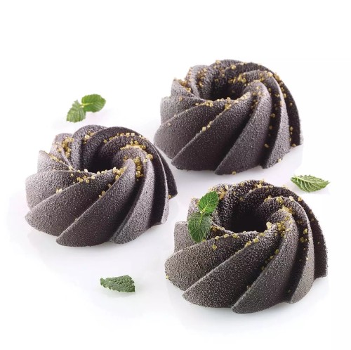 Forma silikonowa do babeczek Swirl Ø4,75 cm - Silikomart