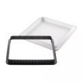 Forma do tarty kwadratowej Kit Tarte Ring Square 20×20 cm, zestaw - Silikomart
