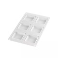 Forma do mini tart kwadratowych z ringami Kit Tarte Ring Square 8×8 cm, zestaw - Silikomart