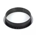 Forma do mini tart z kwiatową kopułą Kit Tarte Ring Fleur Ø8 cm, zestaw - Silikomart