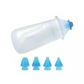 Dekorator do ciast silikonowy z końcówkami 60 ml - Silikomart