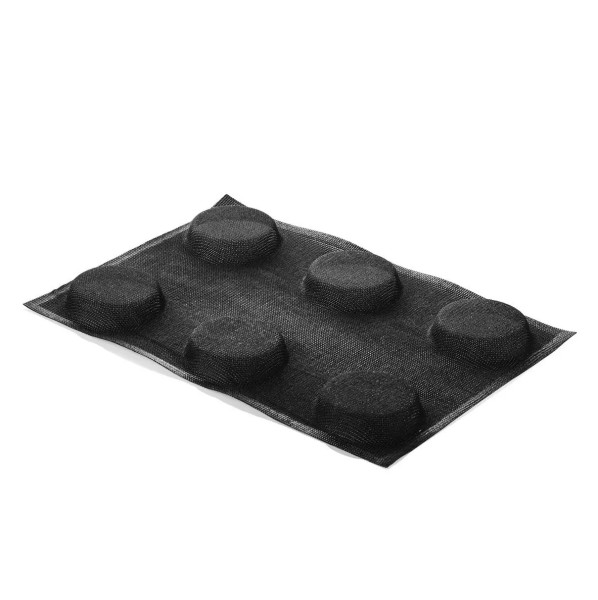 Forma do ciast kruchych, francuskich i tart Airplus Round Ø8,5 cm, perforowana - Silikomart
