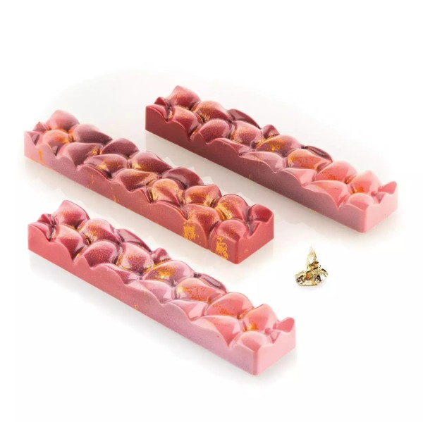 Forma do batonów czekoladowych Goccia - Silikomart