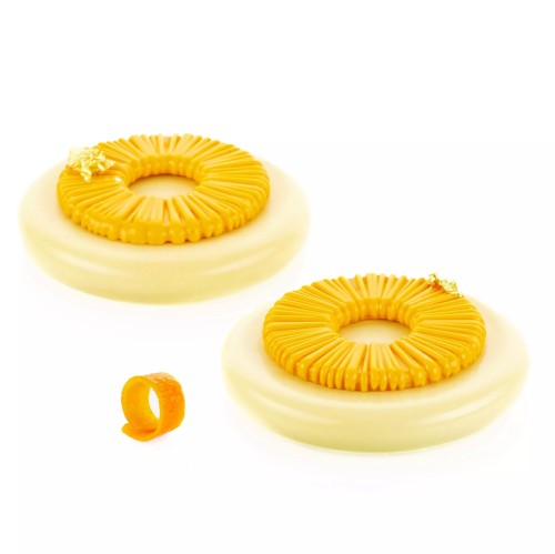 Forma silikonowa do topów na monoporcje i mini tarty Tutù Ø7,5 cm - Silikomart