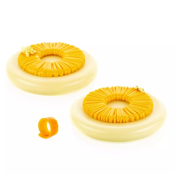 Forma silikonowa do topów na monoporcje i mini tarty Tutù Ø7,5 cm - Silikomart