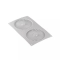 Forma silikonowa do dekoracji ciast i tortów Plissé Ø14 cm - Silikomart