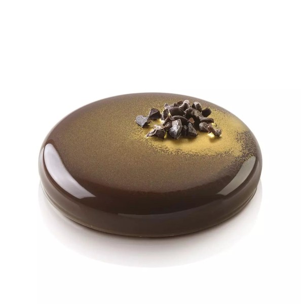 Silikonowa forma do monoporcji i insertów okrągła Decor Round Ø8,5 cm - Silikomart