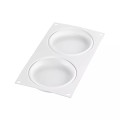Silikonowa forma do monoporcji i insertów okrągła Decor Round Ø10,5 cm - Silikomart