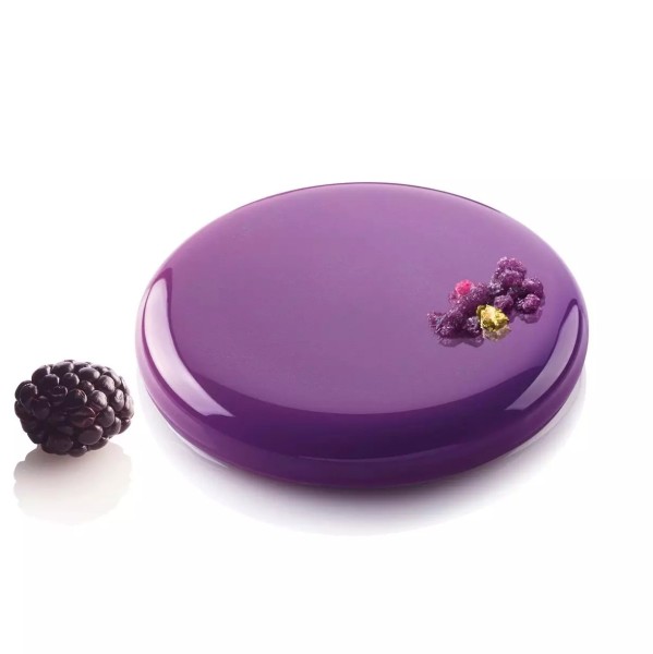 Silikonowa forma do monoporcji i insertów okrągła Decor Round Ø10,5 cm - Silikomart