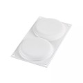 Silikonowa forma do monoporcji i insertów okrągła Decor Round Ø10,5 cm - Silikomart