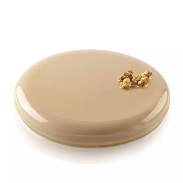 Silikonowa forma do monoporcji i insertów okrągła Decor Round Ø12,2 cm - Silikomart