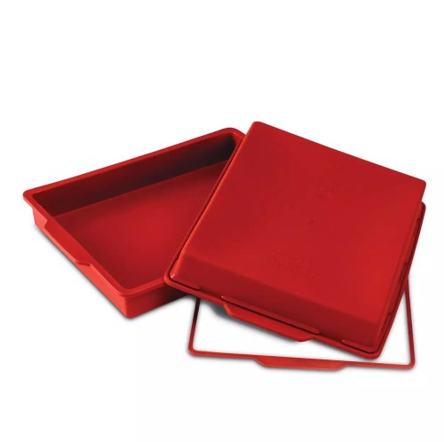 Foremka silikonowa prostokątna 33 x 22 cm z silikonu platinum - Silikomart