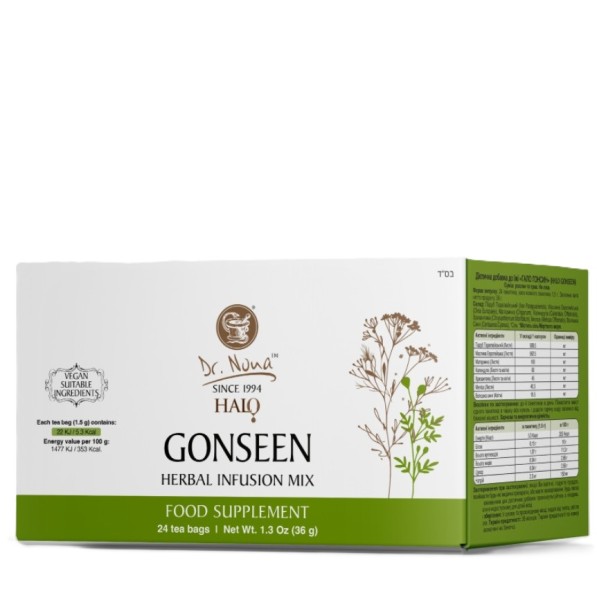 Herbata Gonseen ziołowa, Dr Nona
