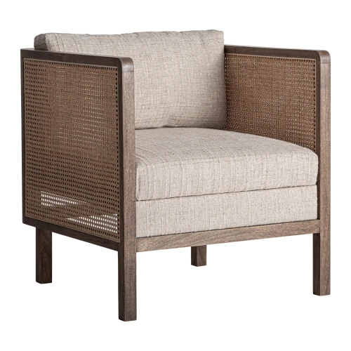 Fotel z plecionką wiedeńską Kaleb - Vical