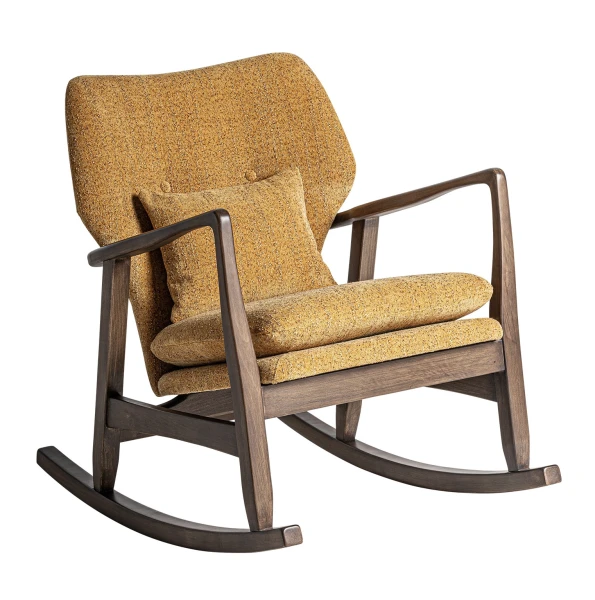 Fotel na biegunach z drewna jesionowego Kelly - Vical