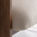 Designerski fotel z drewnianą ramą Racuod - Vical