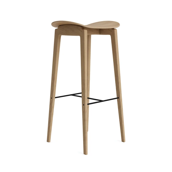 Hoker stołek barowy NY11 75, dąb Natural - NORR11