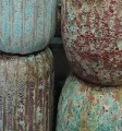 Duże donice ceramiczne mrozoodporne 57 i 67 cm z pionowymi żłobieniami - Polnix
