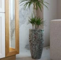 Wysoka donica ceramiczna mrozoodporna 70 cm - Polnix