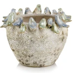 White linen lamp Dalslight White 40 - Himla