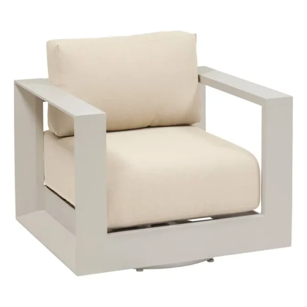 Fotel ogrodowy obrotowy Allure Beige Oatmeal - Hesperide