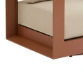Fotel ogrodowy obrotowy Allure Beige Mahogany - Hesperide