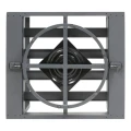 Fotel ogrodowy obrotowy Allure Graphite Grey - Hesperide