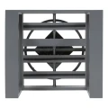 Fotel ogrodowy obrotowy Allure Graphite Grey - Hesperide