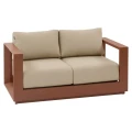 Sofa ogrodowa dwuosobowa Allure, Beige Mahogany - Hesperide